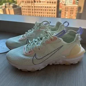 Nike Shoes Womens Nike React Vision Barely Green Purple Pulse - Main Image